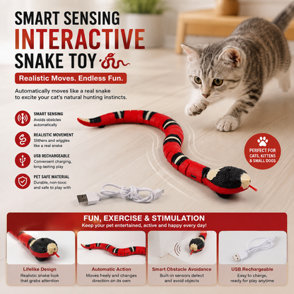 SlitherPaws Interactive Snake