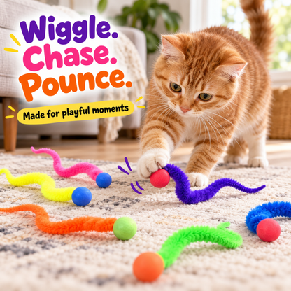 BounceTail Cat Teaser Toy