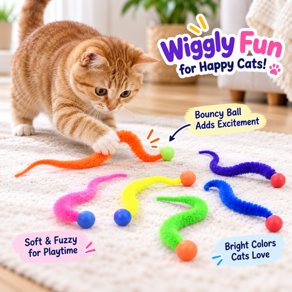 BounceTail Cat Teaser Toy