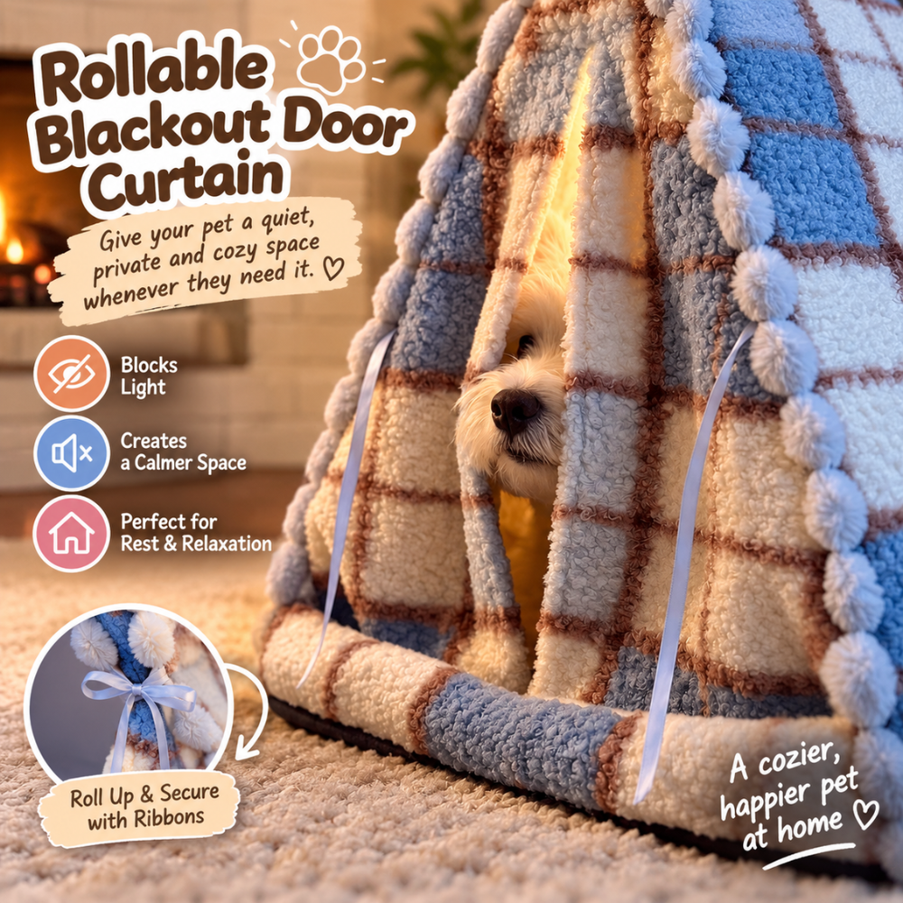 CozyTent Semi-Enclosed Pet Bed
