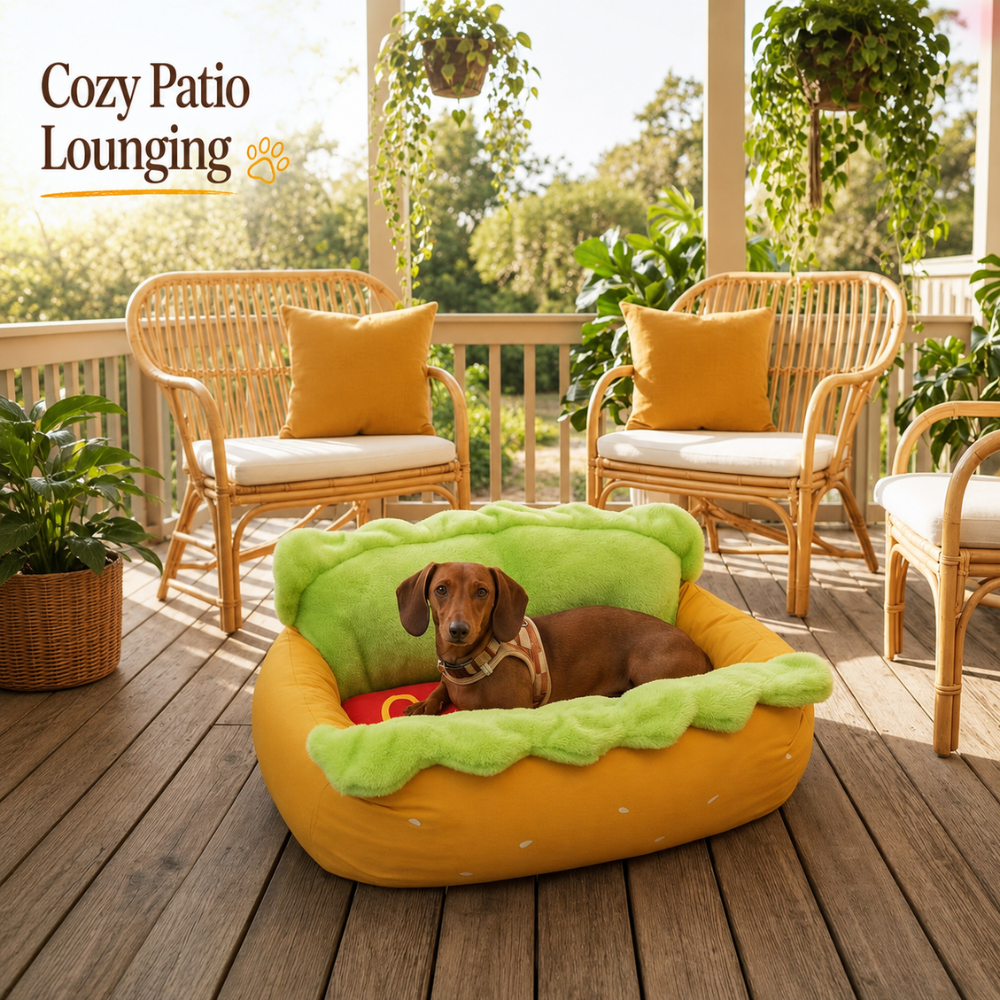 CozyPaws Corduroy Pet Bed