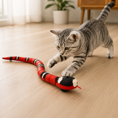 SlitherPaws Interactive Snake