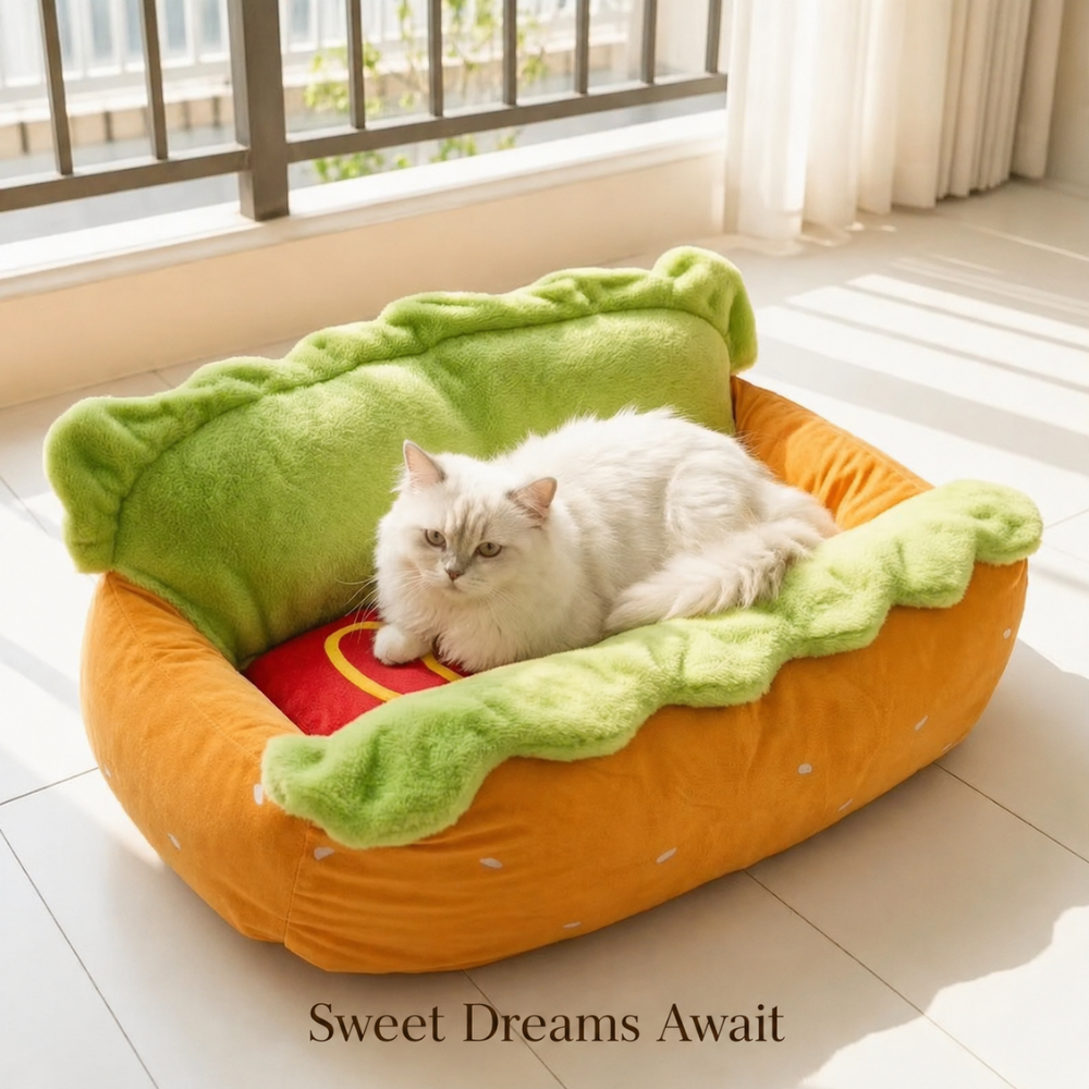 CozyPaws Corduroy Pet Bed