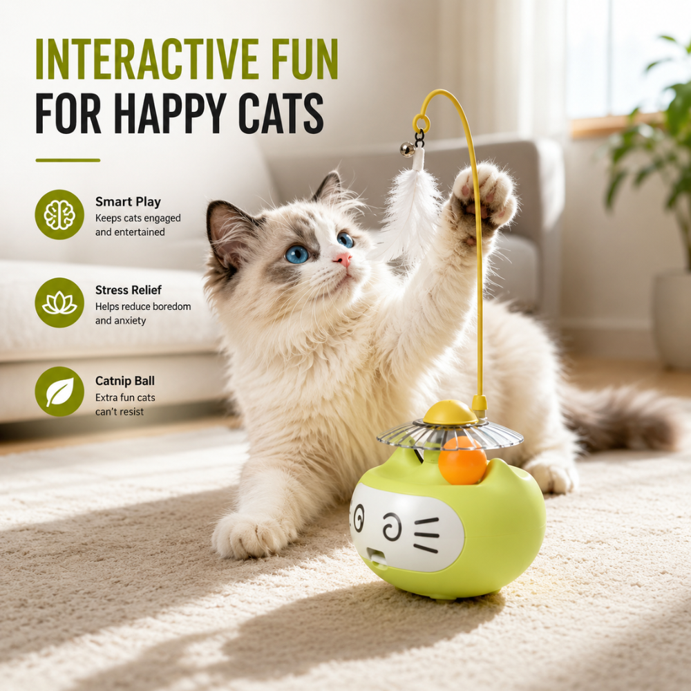 FeatherTumble Cat Toy