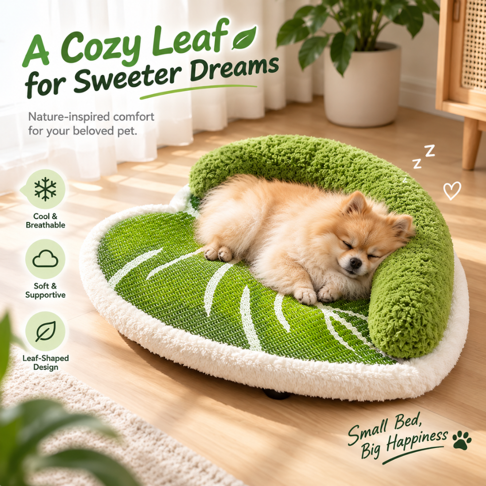 LeafLounge Sisal Cat Sofa