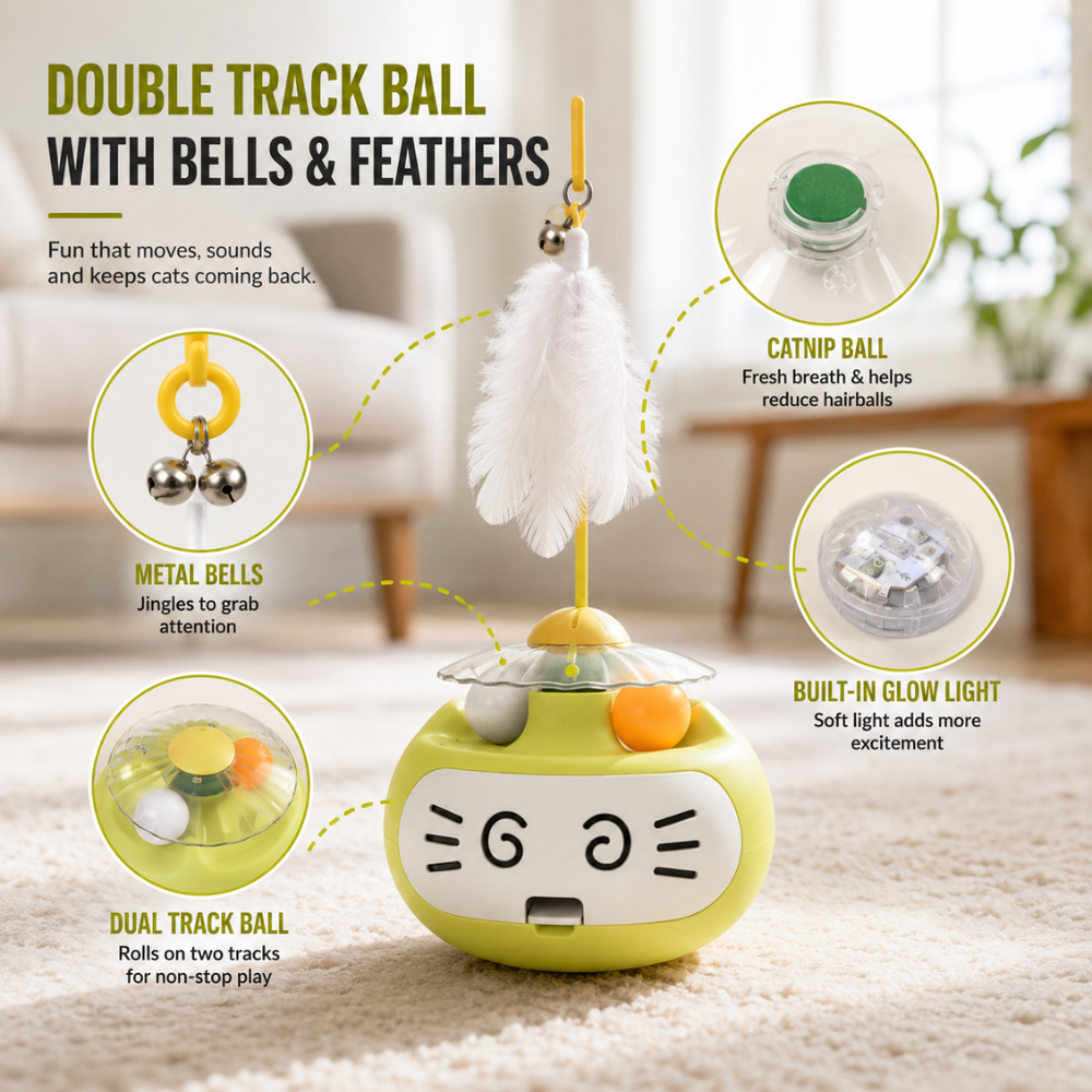 FeatherTumble Cat Toy