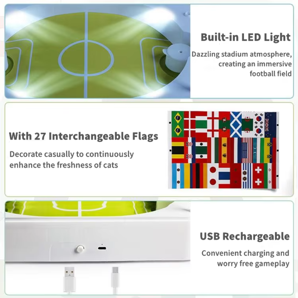 KickPaws Soccer Playset