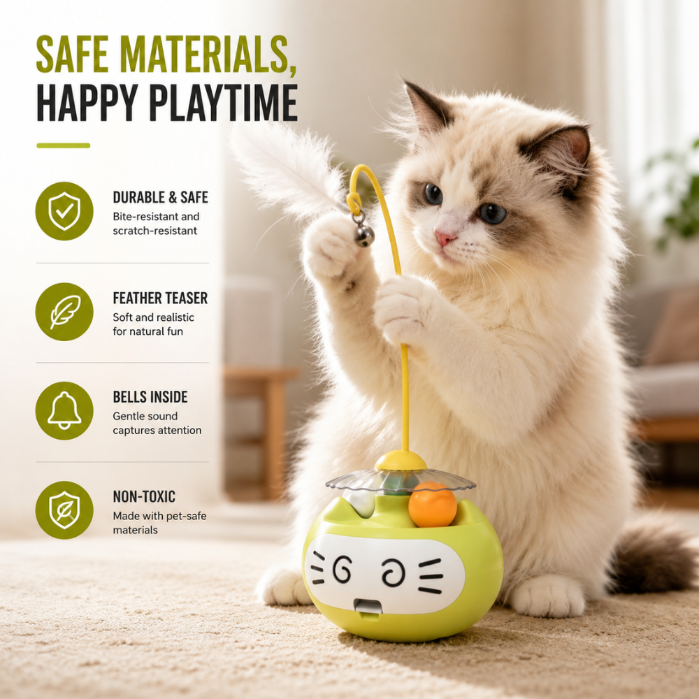 FeatherTumble Cat Toy