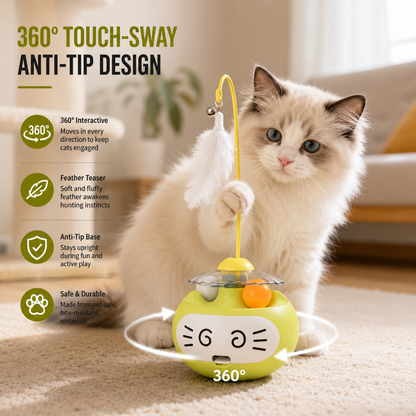 FeatherTumble Cat Toy