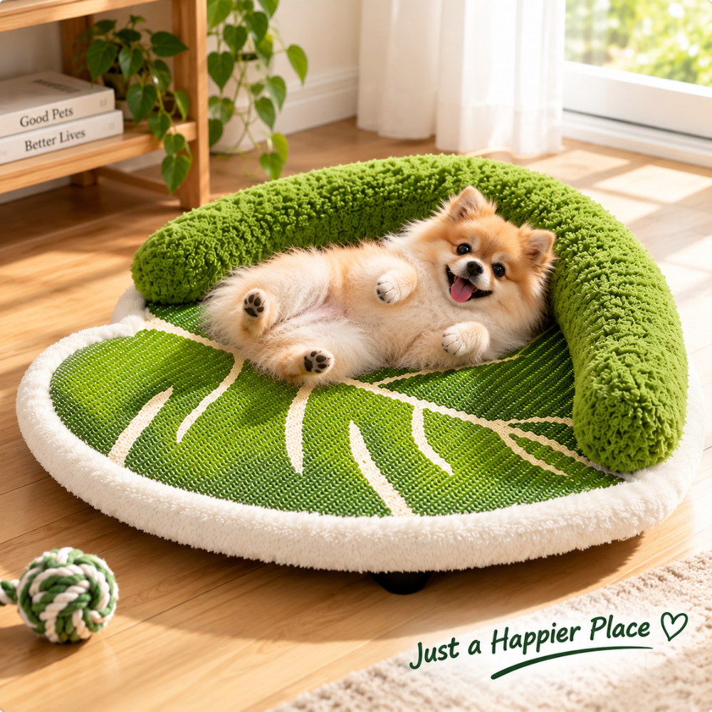 LeafLounge Sisal Cat Sofa
