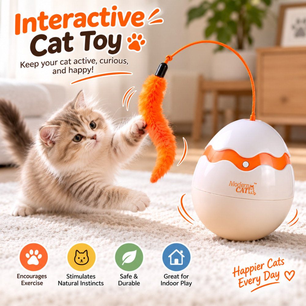 SpinChase Automatic Cat Teaser