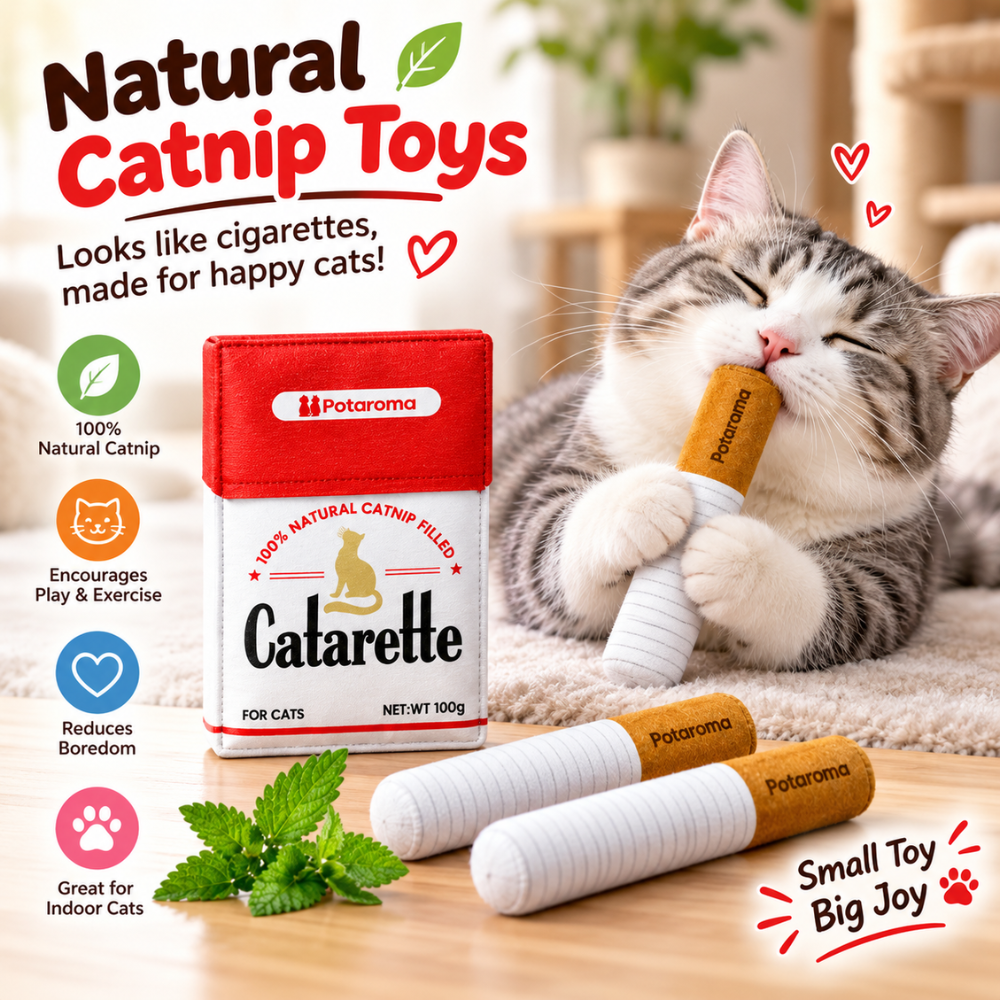 Catnip Kick Stick Cat Toys