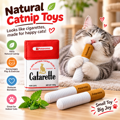 Catnip Kick Stick Cat Toys