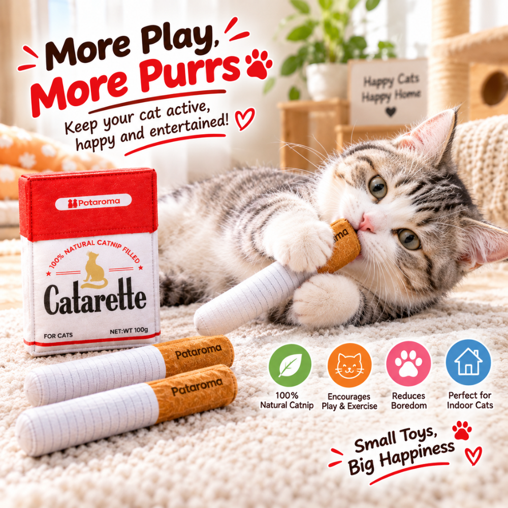Catnip Kick Stick Cat Toys