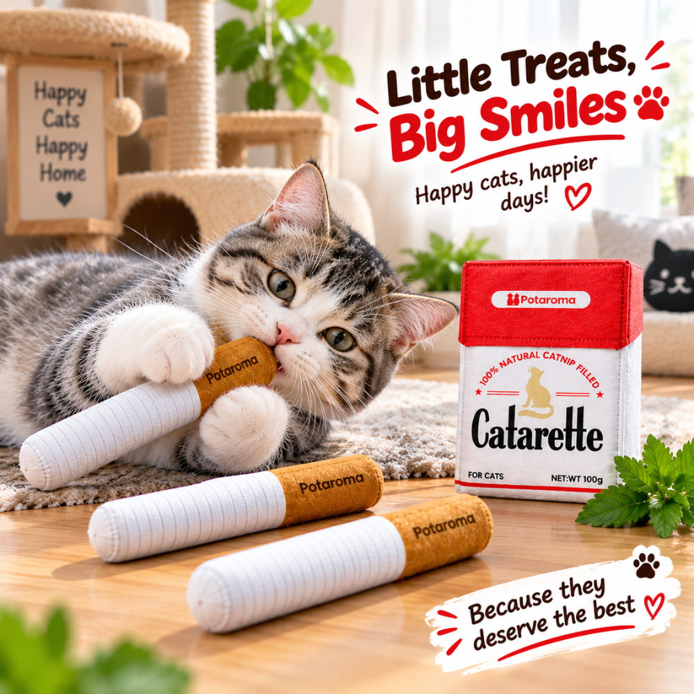 Catnip Kick Stick Cat Toys