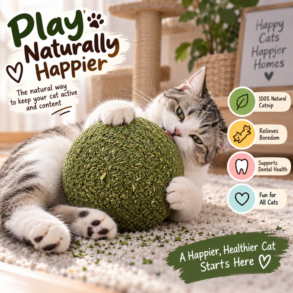 Catnip Chase Ball