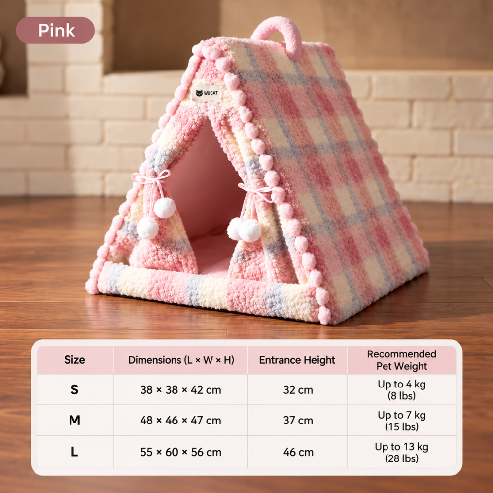 CozyTent Semi-Enclosed Pet Bed