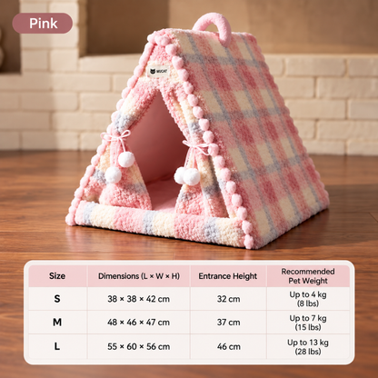 CozyTent Semi-Enclosed Pet Bed