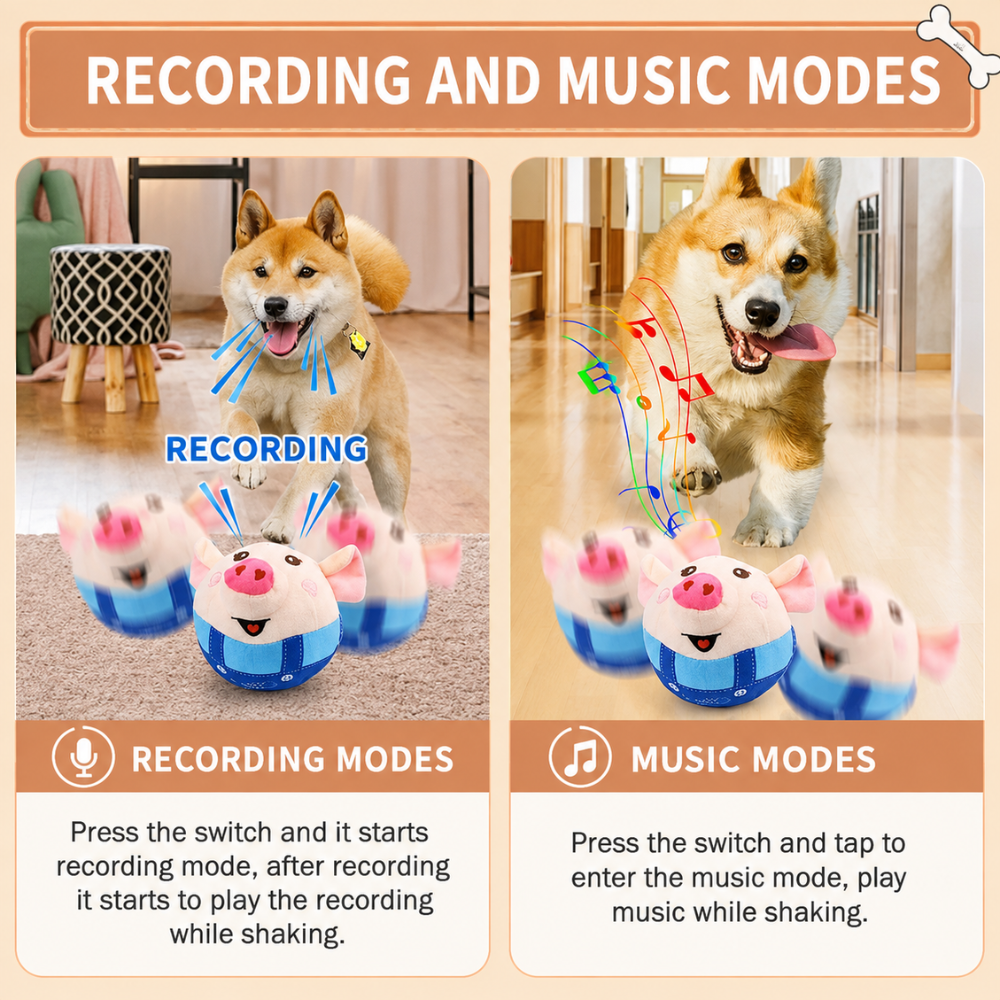 OinkBounce Interactive Toy
