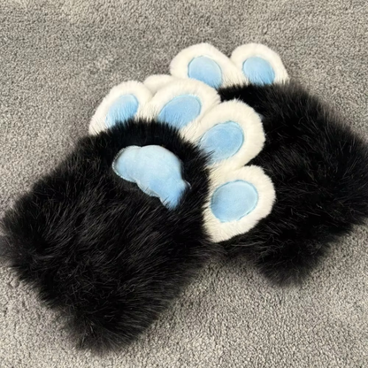 CozyPaws Fluffy Paw Gloves