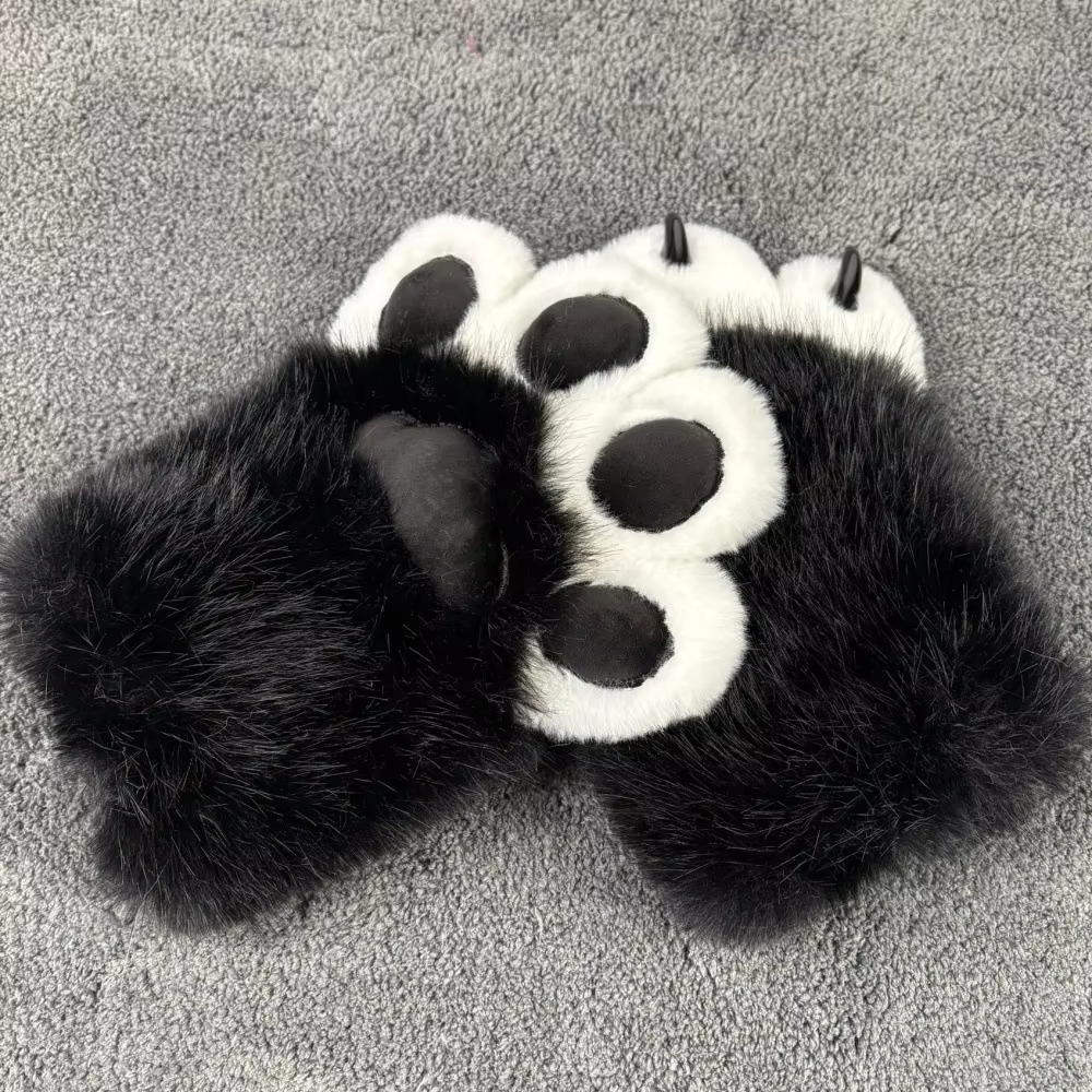 CozyPaws Fluffy Paw Gloves