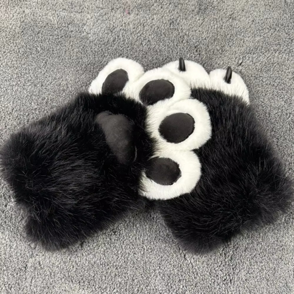 CozyPaws Fluffy Paw Gloves