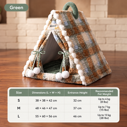 CozyTent Semi-Enclosed Pet Bed
