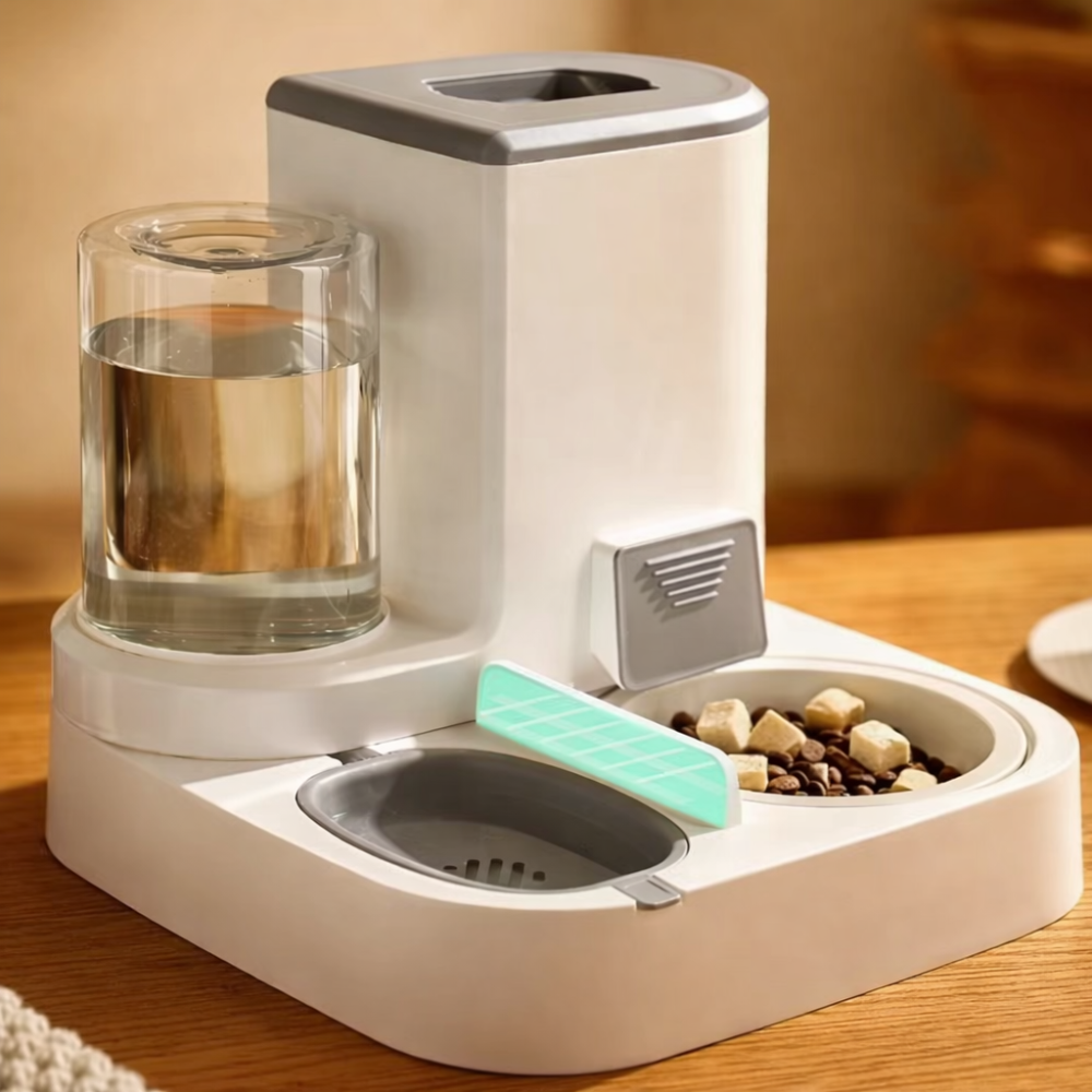 DualPaws Feeder Fountain