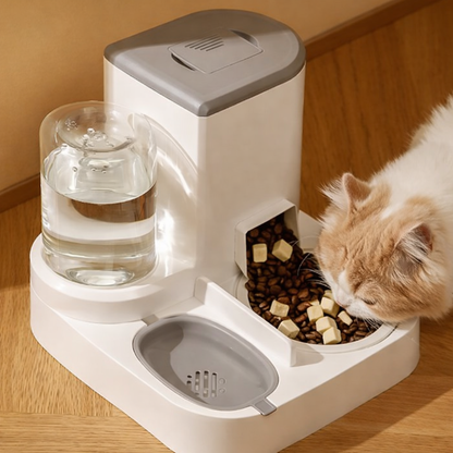 DualPaws Feeder Fountain