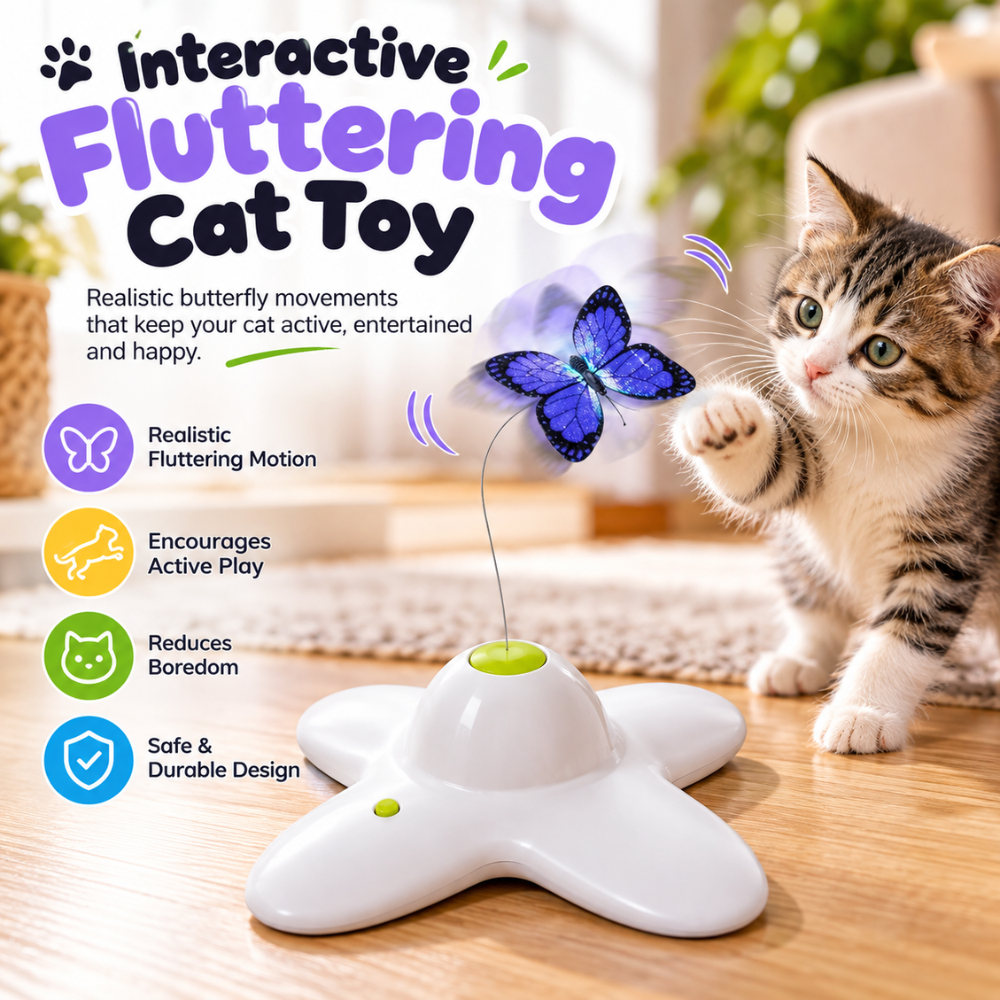 FlutterChase Automatic Cat Toy