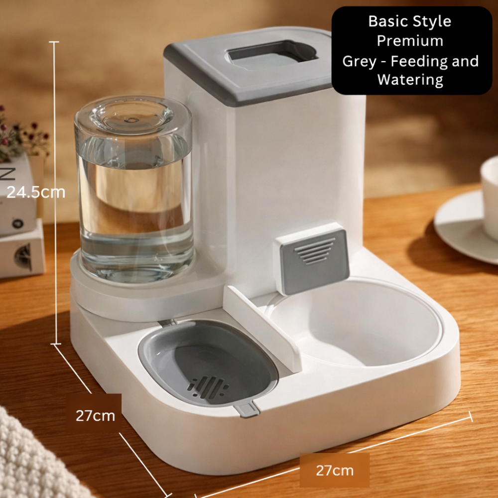 DualPaws Feeder Fountain