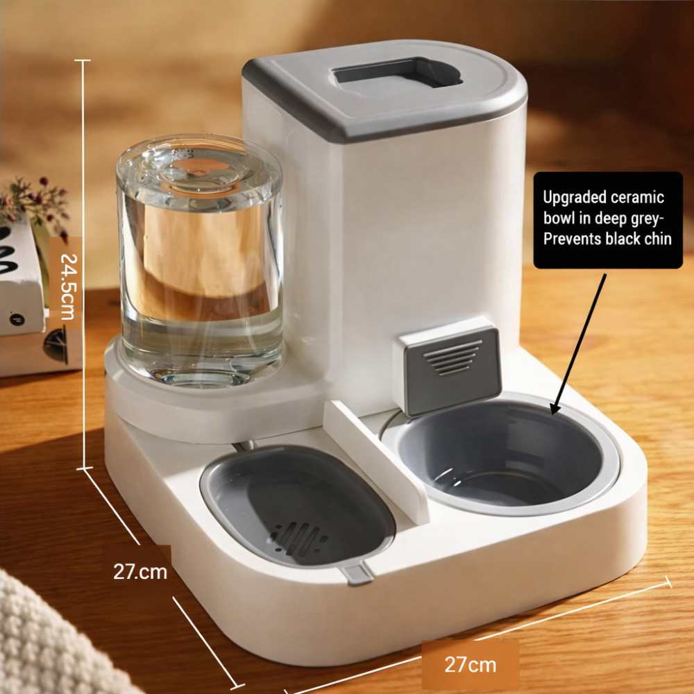 DualPaws Feeder Fountain