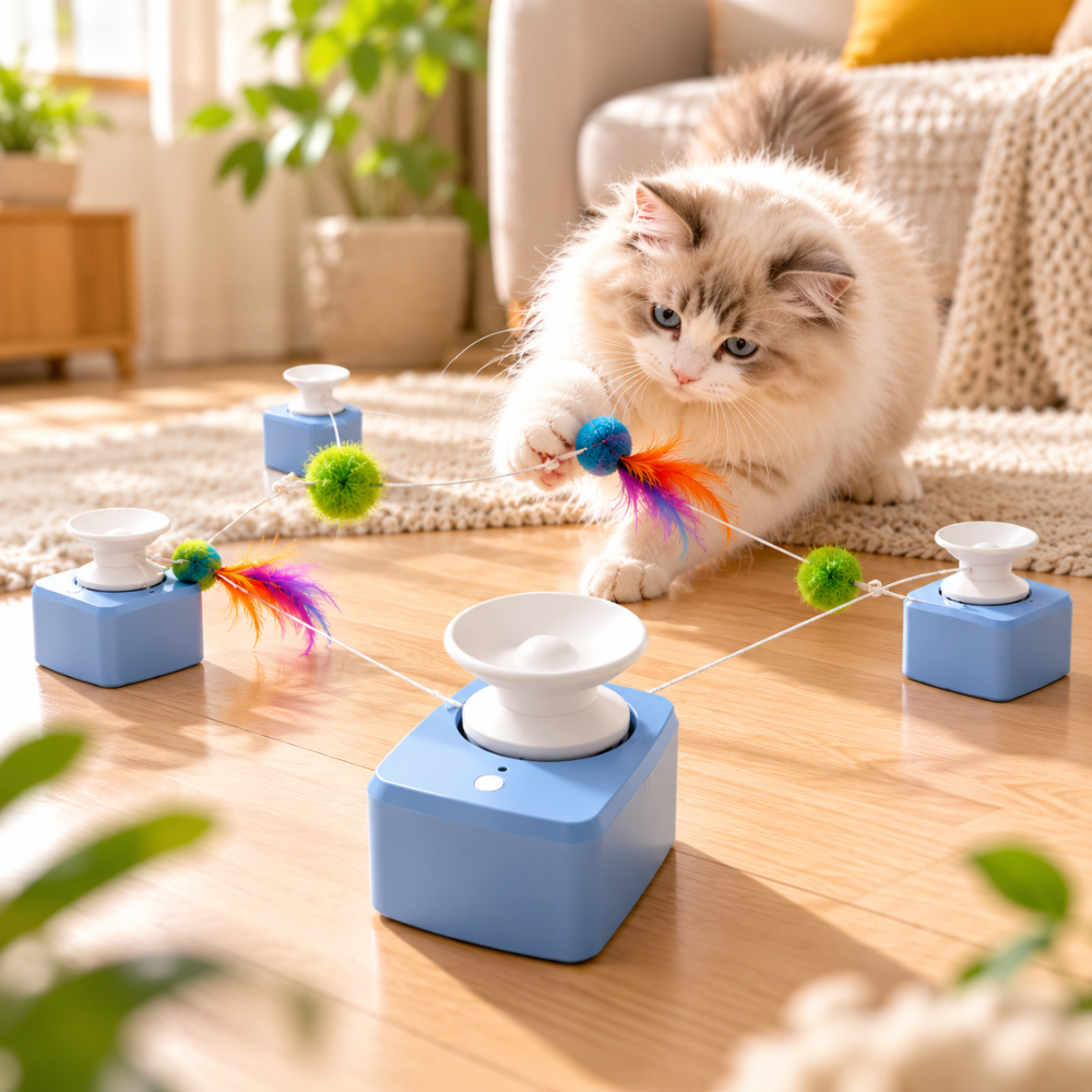 FeatherChase Automatic Cat Toy