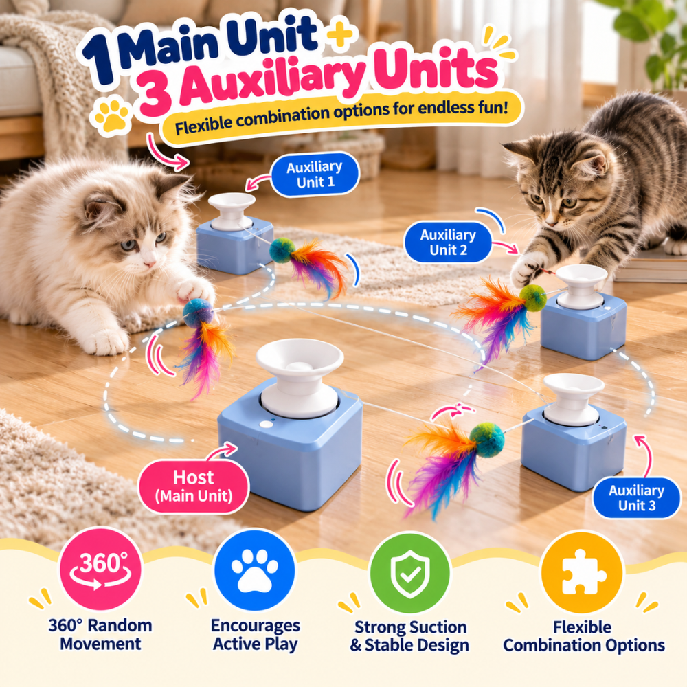 FeatherChase Automatic Cat Toy
